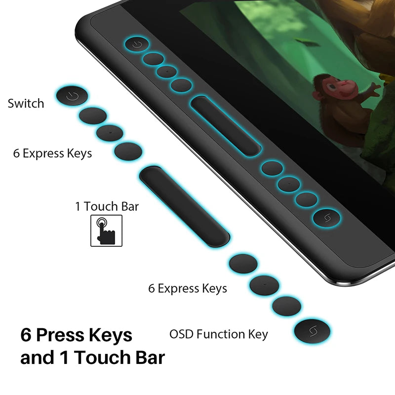 Tablet HUION Kamvas Pro 16