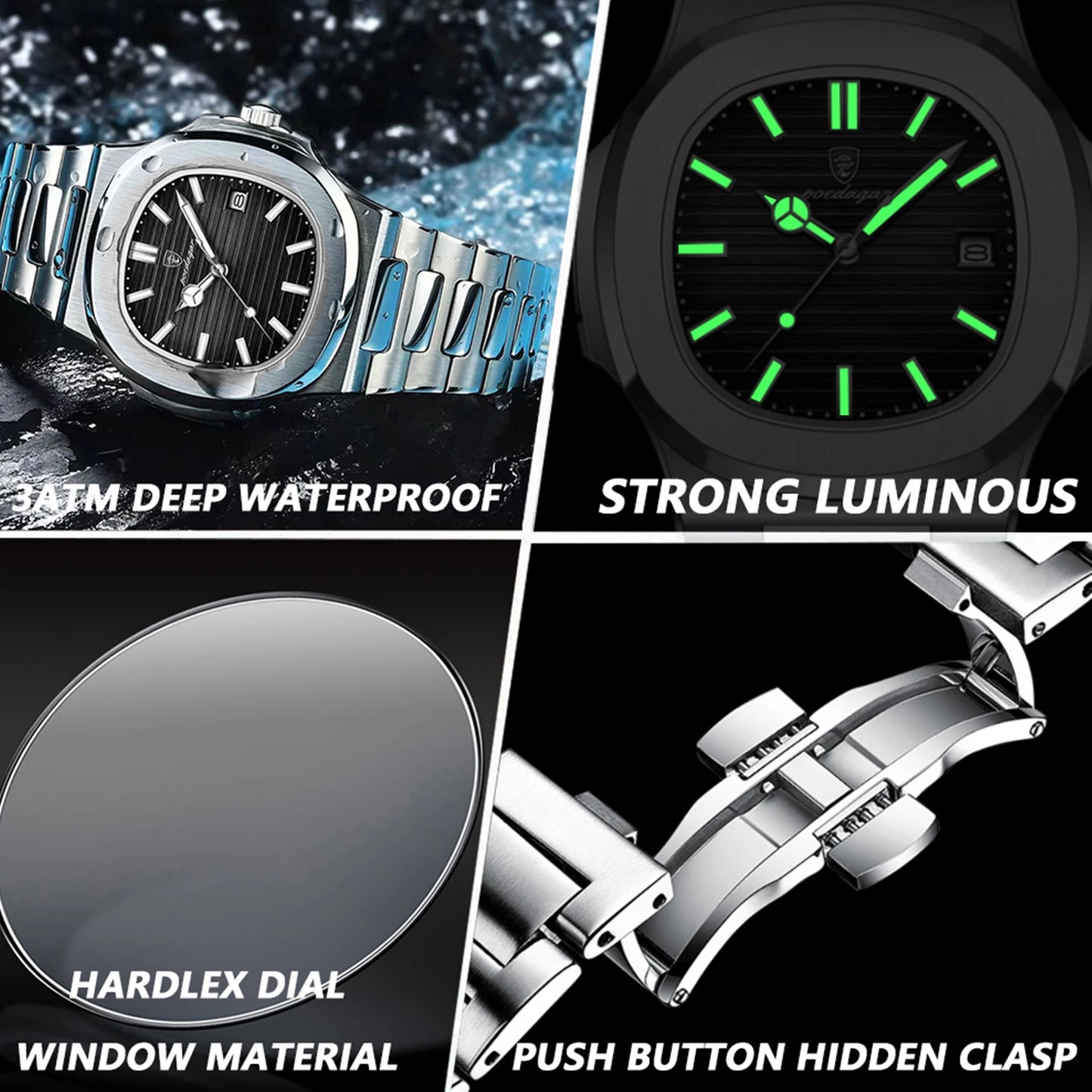 Watche POEDAGAR Top Luxury