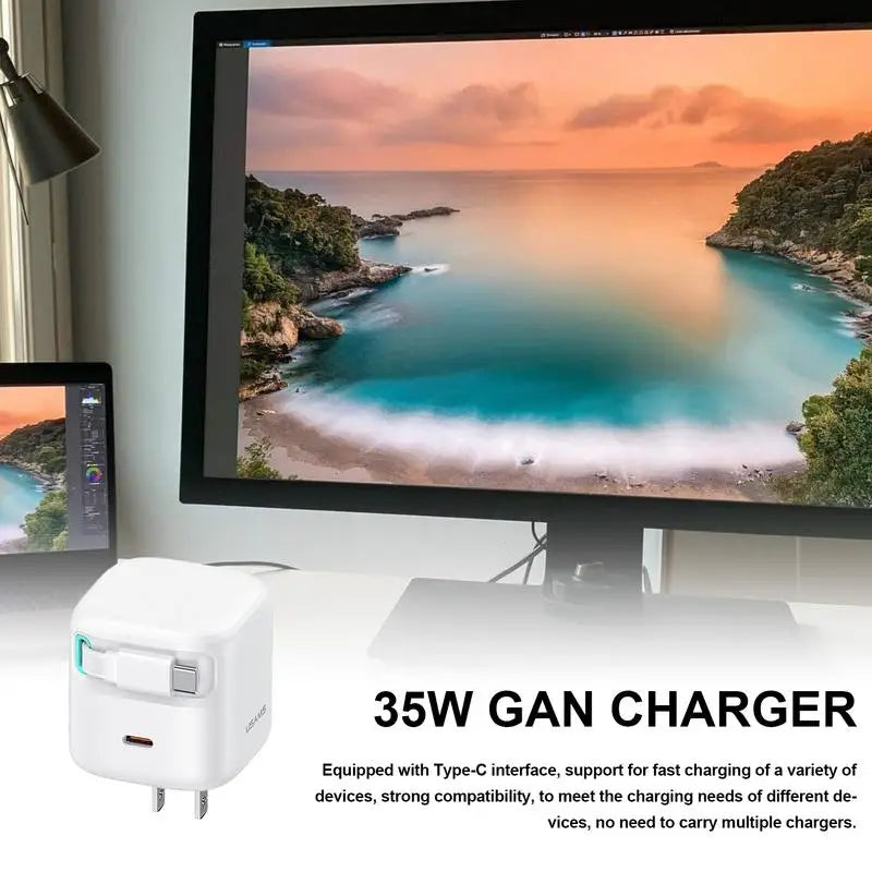 Gan Charger Fast Charging Type C PD 35W