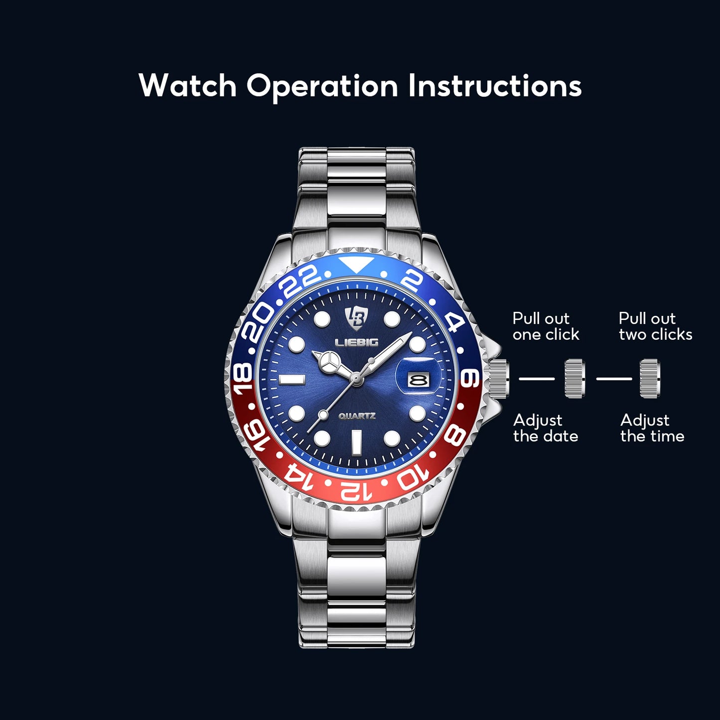 Watche LIEBIG Luxury Stainless