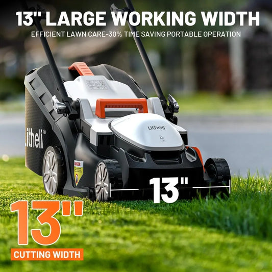 Electric Lawn Mower Cordless,Grass Cutter Machine for 1600